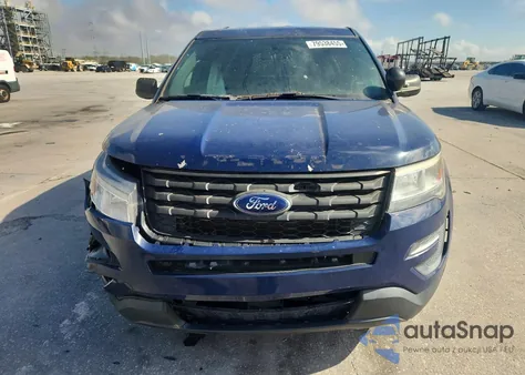 2019 Ford Explorer Police Interceptor from USA, damaged, VIN 1FM5K8AR0KGA78960